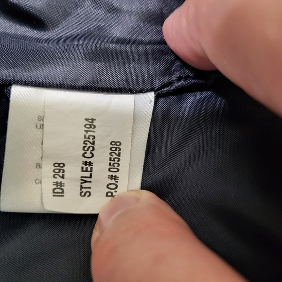 Callaway Golf Sport Jacket‎ Mens XL Full Zip Collared Navy Blue - Picture 8 of 12